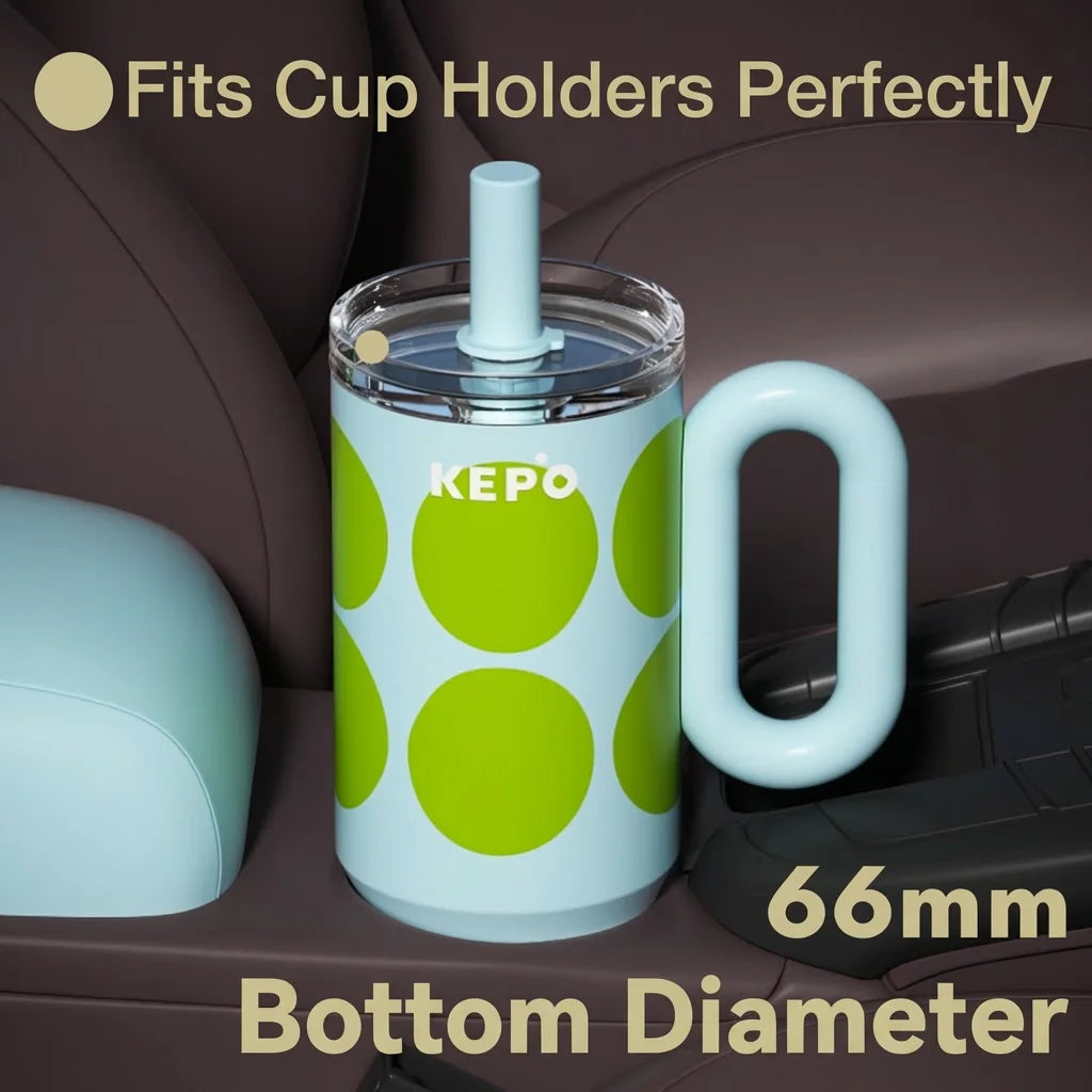KEPO KC015 1200ml Tumbler - Lazy Summer Daisy Red