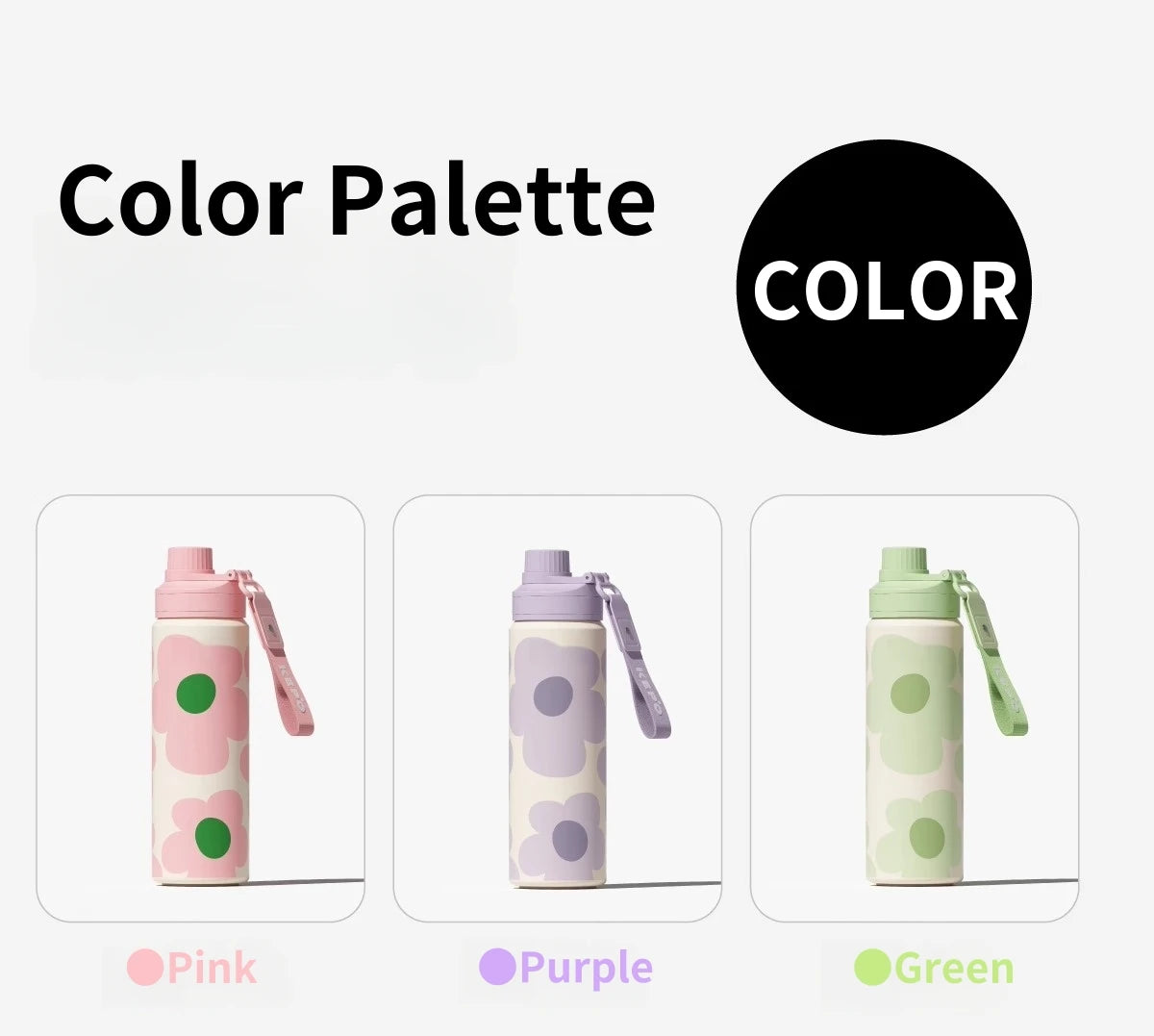 KEPO Color Palette - Pink Purple Green