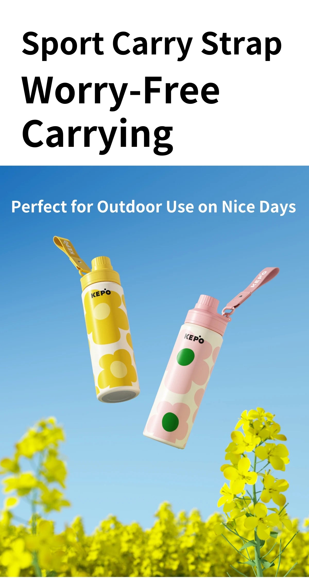KEPO Sport Carry Strap Outdoor Use