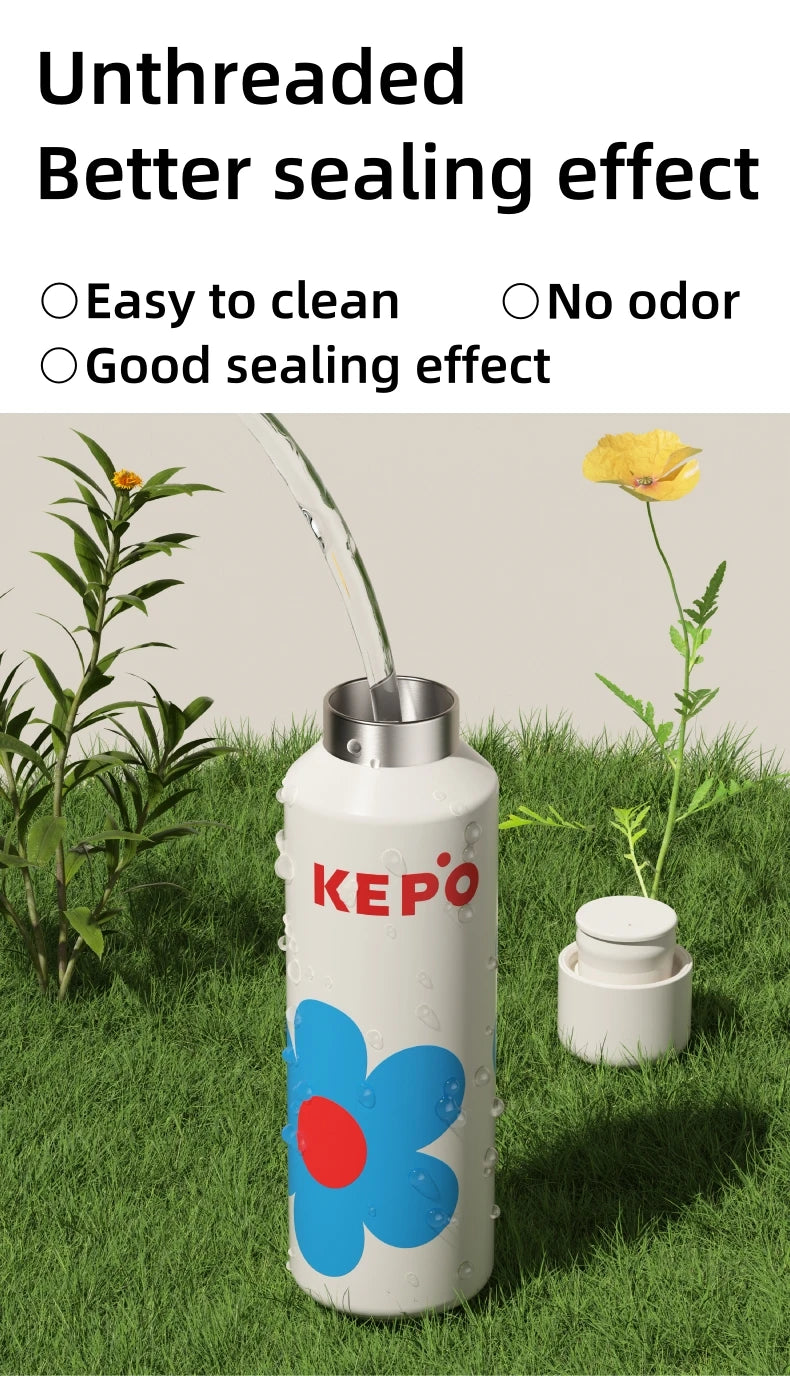 KEPO KC006 Unthreaded Wide Mouth - Better Sealing Effect 12h