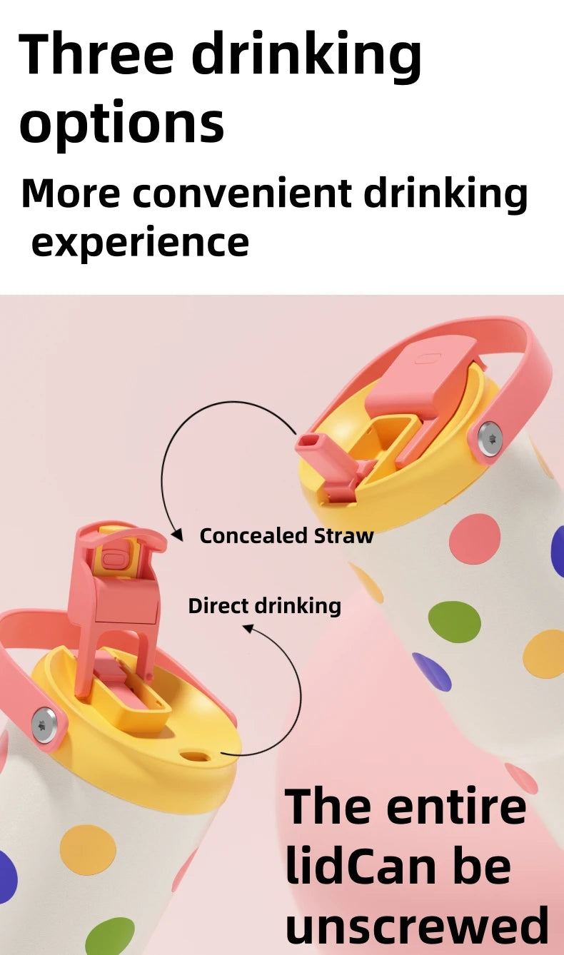 KEPO Tumbler Three Drinking Options Detail