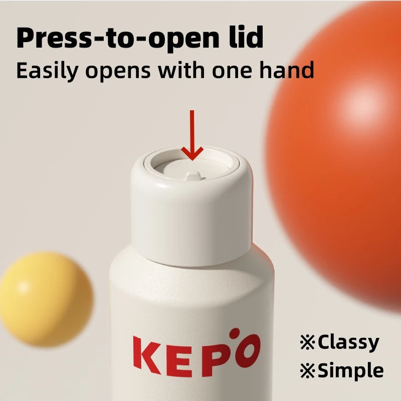 KEPO KC006 Press-to-Open Lid - One Hand Operation