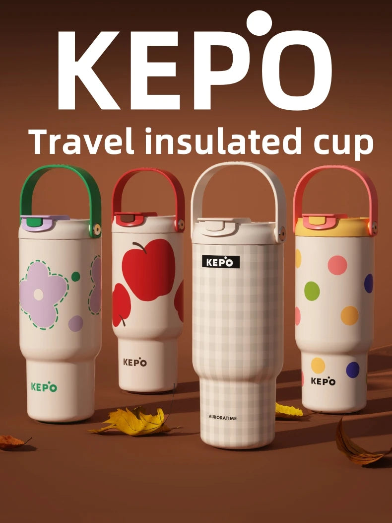 KEPO Travel Insulated Cup - 4 Pattern Designs