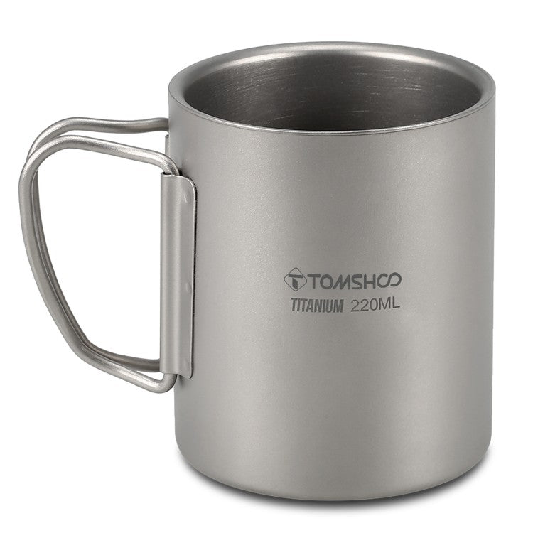 Pure Titanium Mug Multiple Sizes 220ml 350ml 450ml 600ml